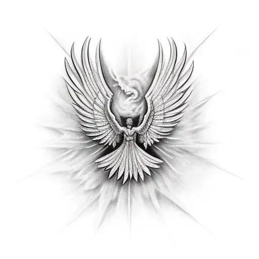 SAN MIGUEL ARCANGEL tattoo design idea