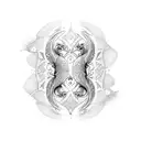 Gemini Pisces tattoo design idea