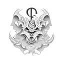 family initials  tattoo design idea