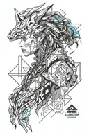 horizon zero dawn tattoo design idea