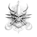 god atlas tattoo design idea