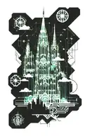 cologne cathedral   tattoo design idea
