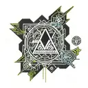 birthdays and anniversary dates incorporated tattoo design idea