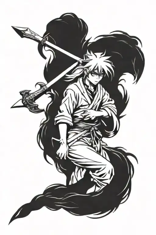 inuyasha tattoo design idea