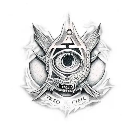 rebecca black lagoon tattoo design idea