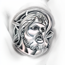 zeus tattoo design idea