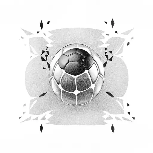 Mate and soccer tattoo design idea