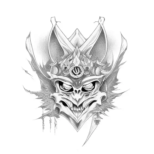 shinigami tattoo design idea