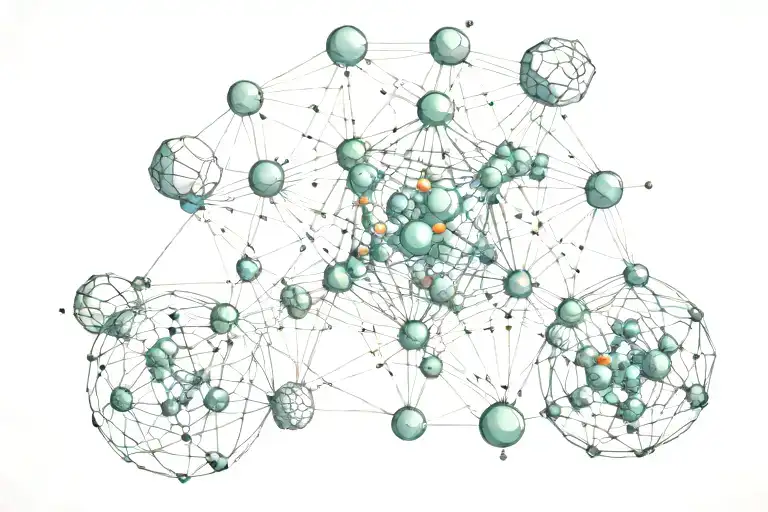 dmt molecole tattoo design idea