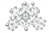 dmt molecole tattoo design idea