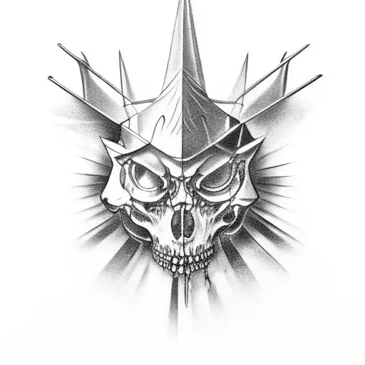 damocles  tattoo design idea