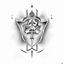 Ace of Spades, born to lose live to win tattoo design idea