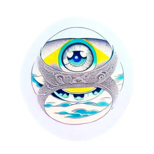 All Seeing Eye tattoo design idea
