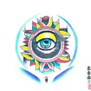 All Seeing Eye tattoo design idea