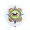 All Seeing Eye tattoo design idea