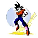 dragon ball  tattoo design idea