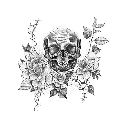 Autopsy scars, v at neck going to straight line down the bellying button, but vines and flowers instead of lines tattoo design idea