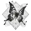 the butterfly effect tattoo design idea