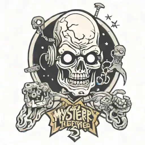 mystery science theater evil dead tattoo design idea