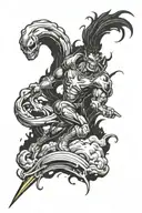 tornado marvel Xbox artist painting palette tattoo design idea