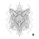 hilbert curve  tattoo design idea
