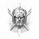 greek Spartans 3 boys  tattoo design idea