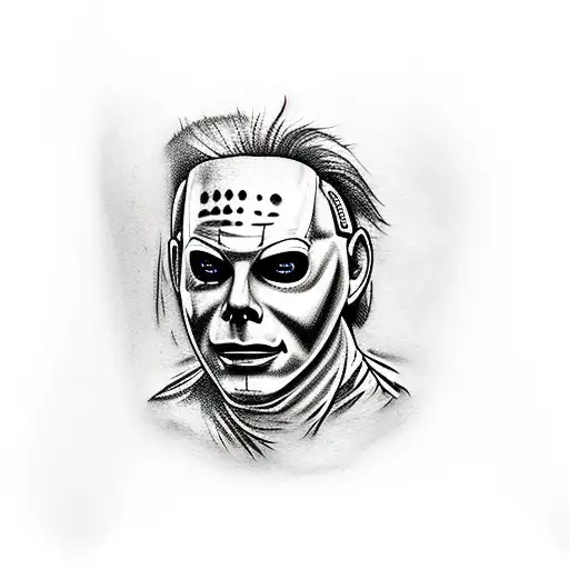 Michael Myers  tattoo design idea
