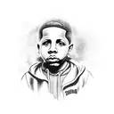 lil durk tattoo design idea