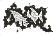 Per aspera ad astra tattoo design idea