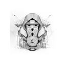 hacker matrix  tattoo design idea