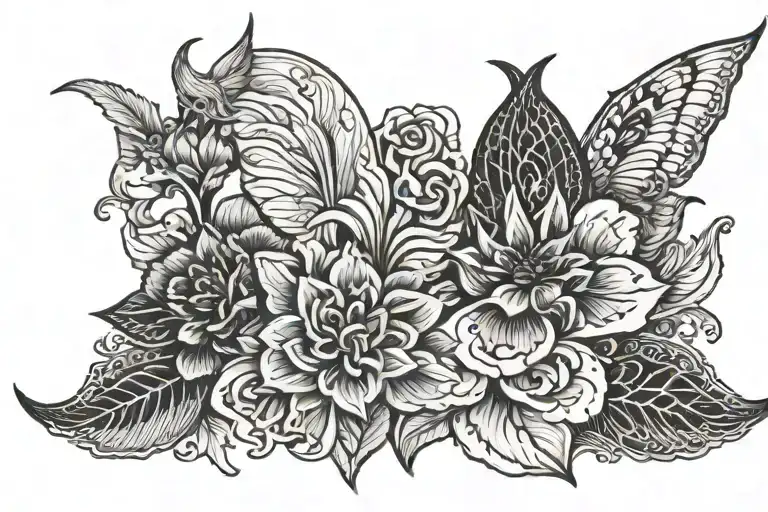 Harper Mae tattoo design idea