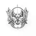 hood tattoo tattoo design idea