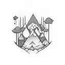 gravity falls tattoo design idea