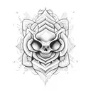 Ustick spelled girly  tattoo design idea