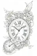 00:00 tattoo design idea