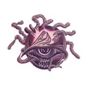 beholder tattoo design idea