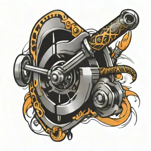 machinist tools   tattoo design idea