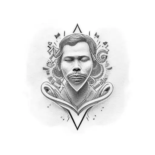 Create me a lettering tattoo with the following inscription: "Come and live a love supreme", being "Supreme" the main wo tattoo design idea