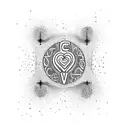 Create me a lettering tattoo with the following inscription: "Come and live a love supreme", being "Supreme" the main wo tattoo design idea