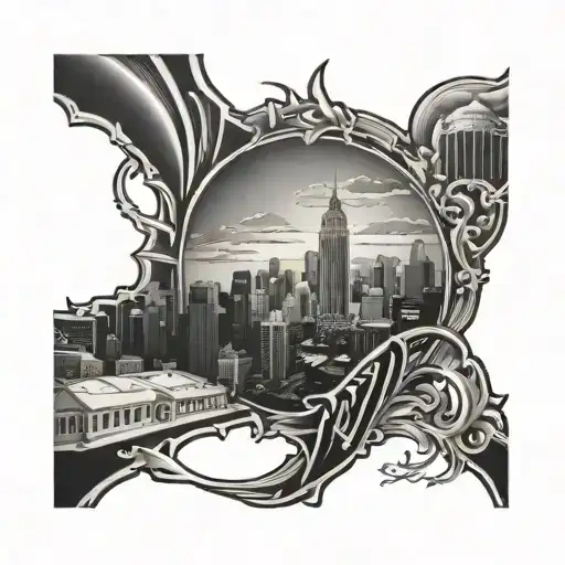 Atlanta, Georgia tattoo design idea