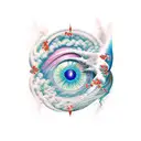 aarcangel gabriel tattoo design idea