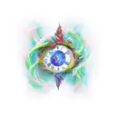 aarcangel gabriel tattoo design idea