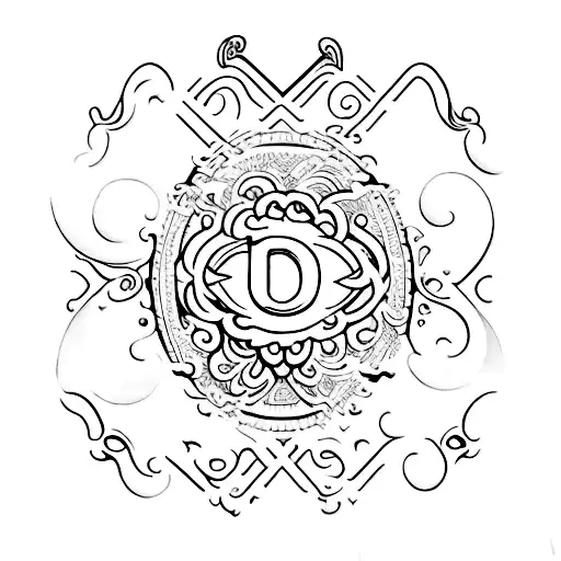 Integrate the letter 'S' into a design symbolizing unconditional love beyond infinity tattoo design idea