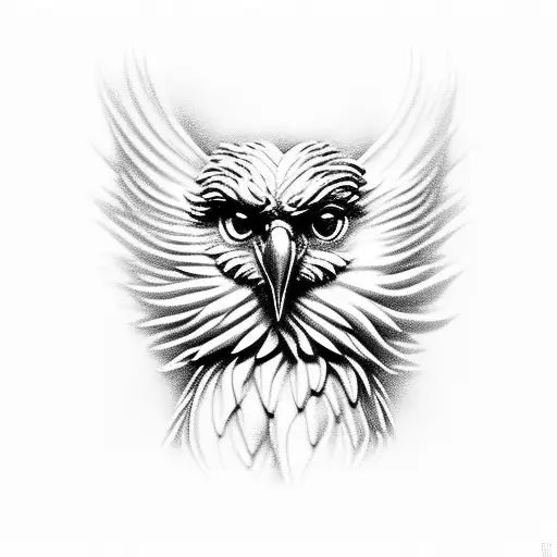 maltese falcon statue from movie tattoo design idea