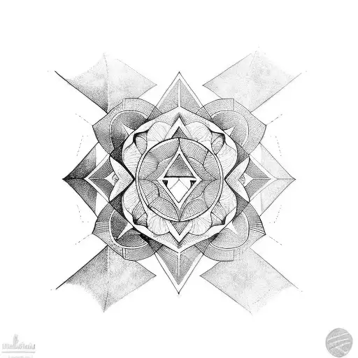 sunset  tattoo design idea