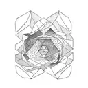 sunset  tattoo design idea