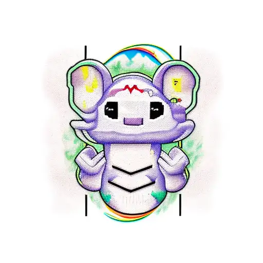 Midwest Emo Stitch tattoo design idea
