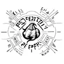 red hot chilli peppers logo tattoo design idea