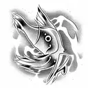 japan carp full arm tattoo design idea
