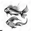 japan carp  tattoo design idea
